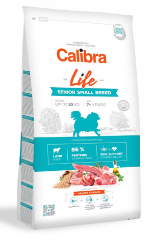 Calibra Dog Life SENIOR SMALL Lamb - sausā barība suņiem 6kg